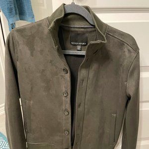 Banana Republic Faux Suede Jacket XXS NWOT